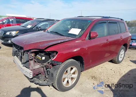 2008 Toyota Highlander from USA, damaged, VIN JTEDS41A082022313